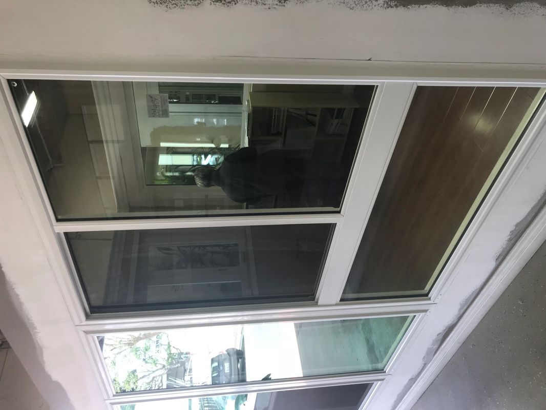 sample home window installed